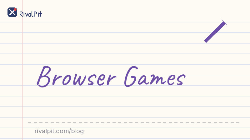 The Best Free Browser Games in 2026 — 100 Games, No Download