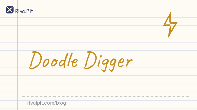 Doodle Digger Is Live — RivalPit's New Idle Mining Clicker