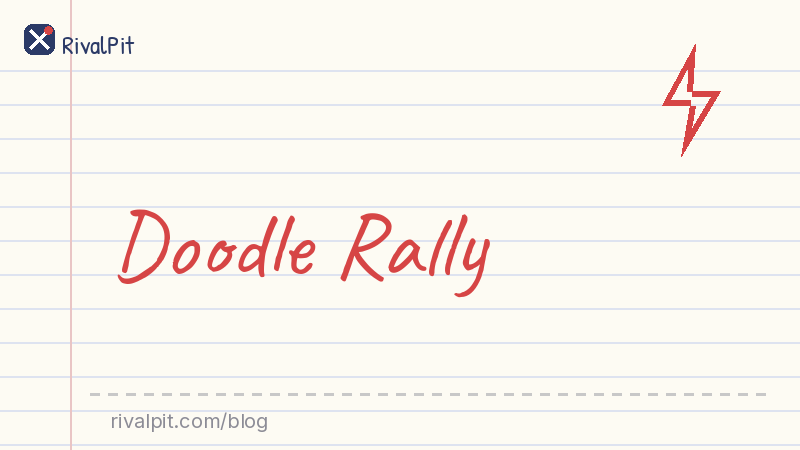 Doodle Rally Is Live — RivalPit's New Off-Road Time-Trial Racer