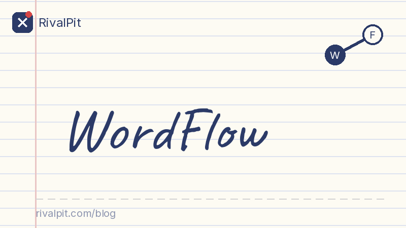 WordFlow Is Live — RivalPit's New Word Puzzle Game